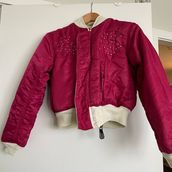 Ed hardy bomber jacket sz XS - Picture 3 of 16